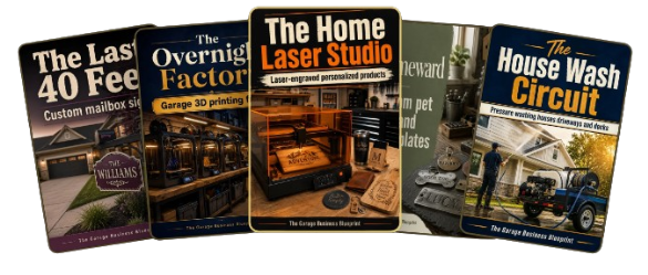 The Garage Business Blueprint library of 50 books